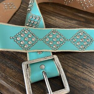 Linea Pelle Studded Belt